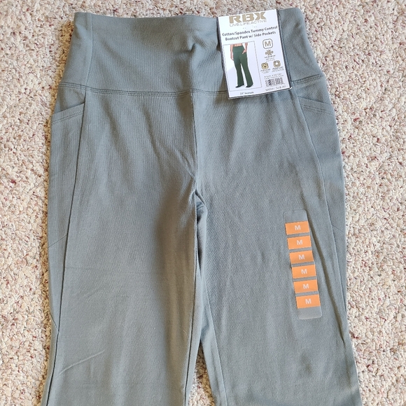 RBX High Waist Tummy Control Bootcut Pocket Pant Size M - Picture 4 of 8